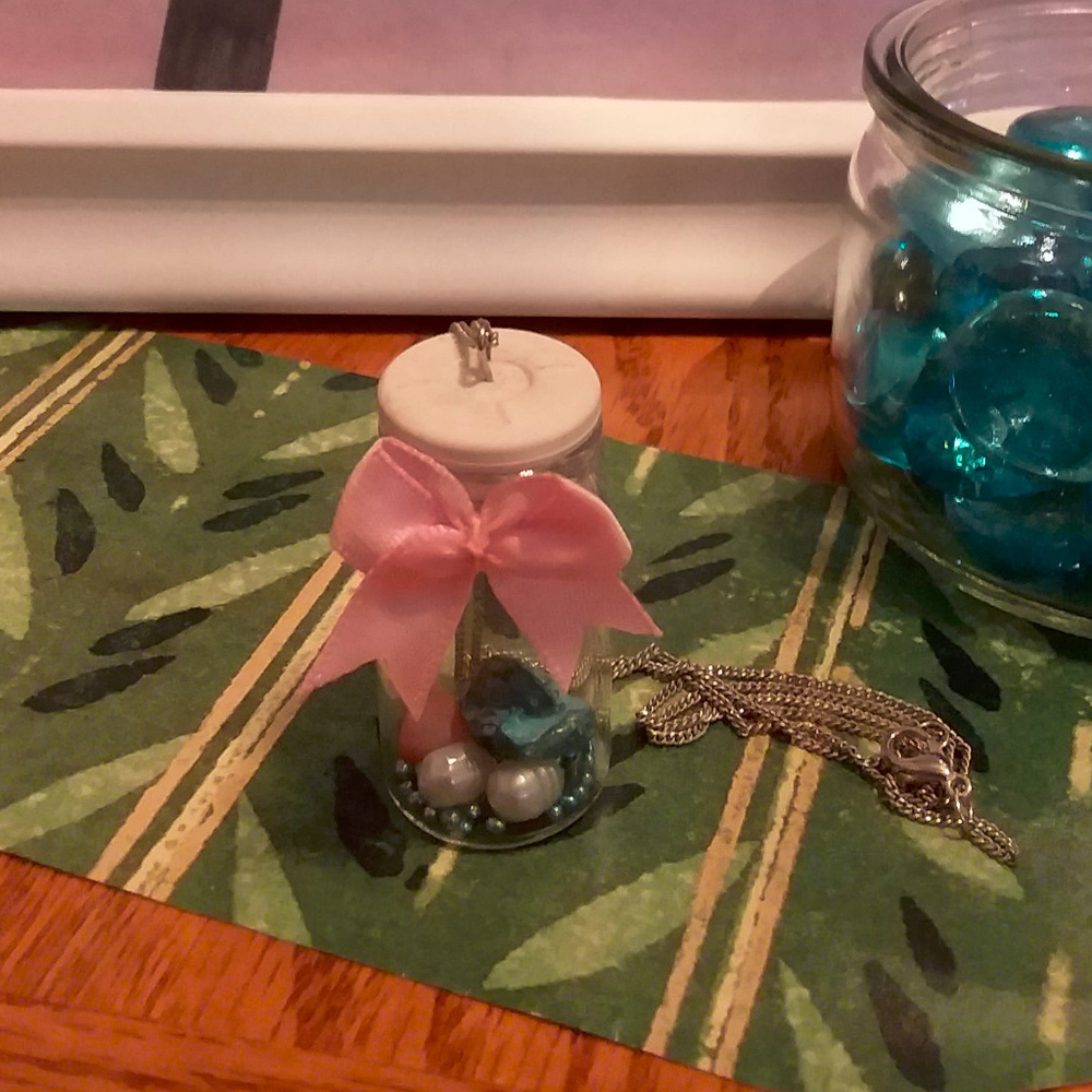 Mermaid Bottle Necklace
